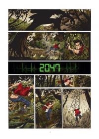 une planche extraite de cette BD