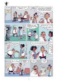 une planche extraite de cette BD